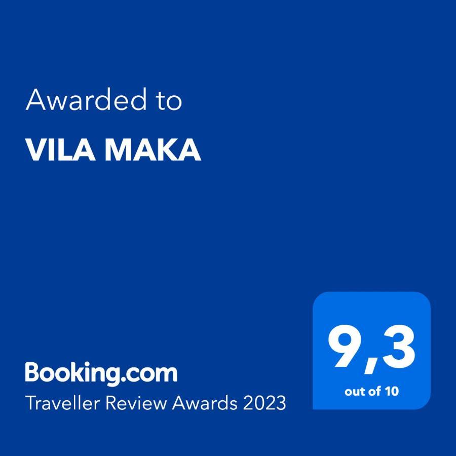 Vila Maka Lägenhet Budva Exteriör bild
